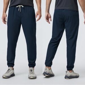 Vuori Navy Blue Meta Jogger Pants size Small